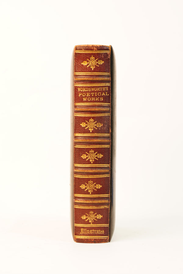 1871 Wordsworth Poetical Works Mauchline Binding secondary view