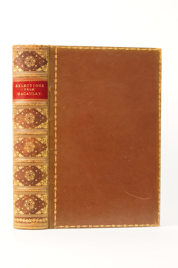 1876 Trevelyan Macaulay Selections