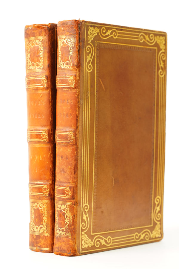 1835 Alexander Pope Works Vols I & III secondary view