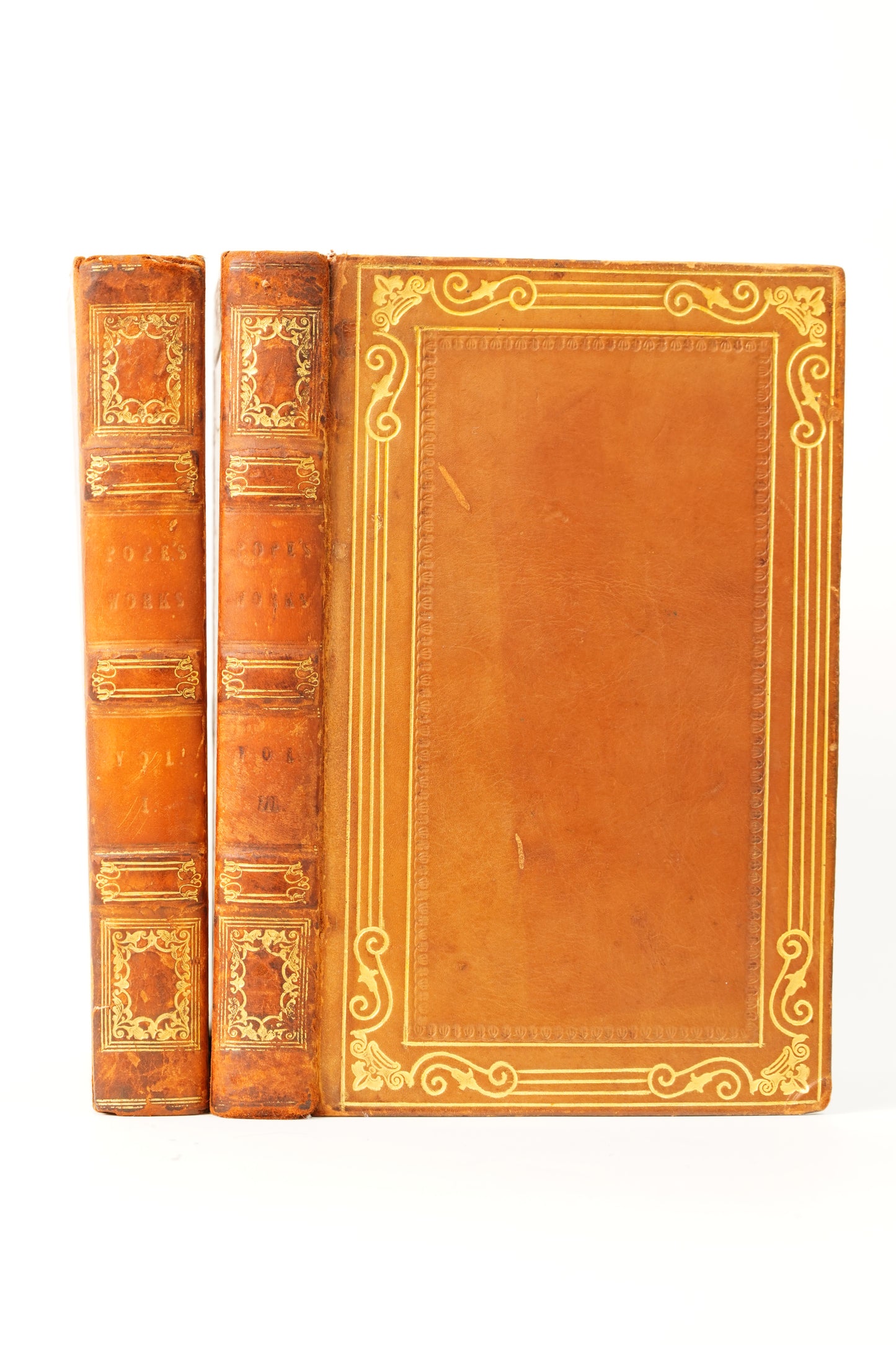 1835 Alexander Pope Works Vols I & III