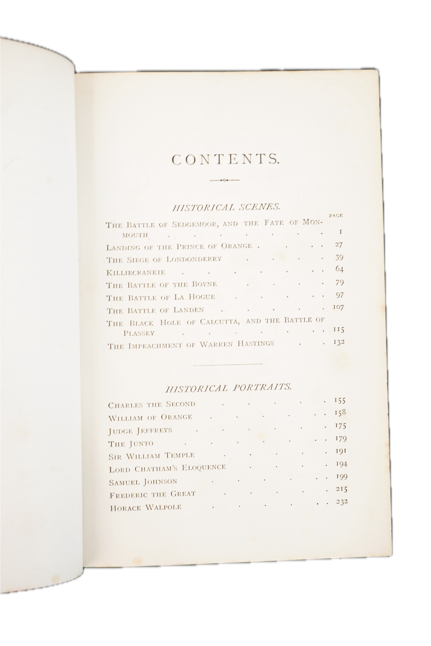 1876 Trevelyan Macaulay Selections