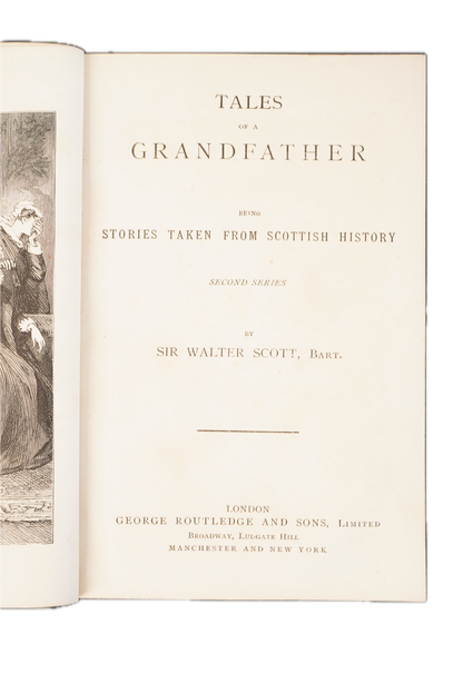1895 Sir Walter Scott Tales of a Grandfather Book
