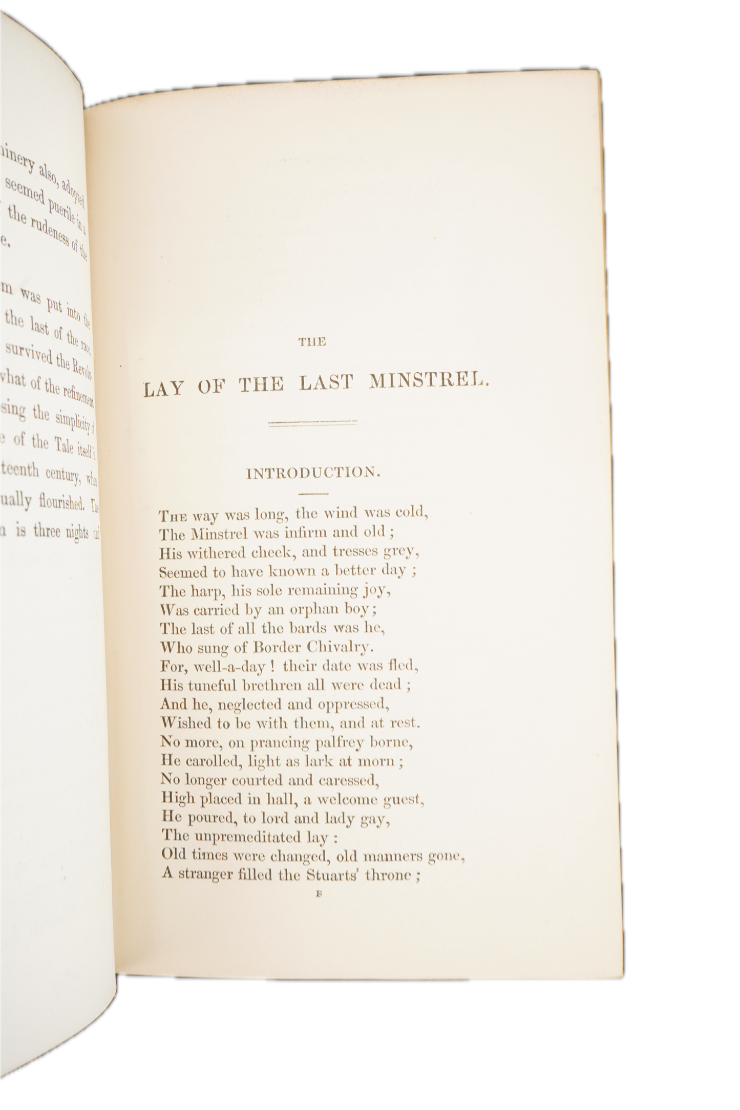 1848 Sir Walter Scott The Lay of the Last Minstrel