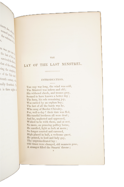 1848 Sir Walter Scott The Lay of the Last Minstrel
