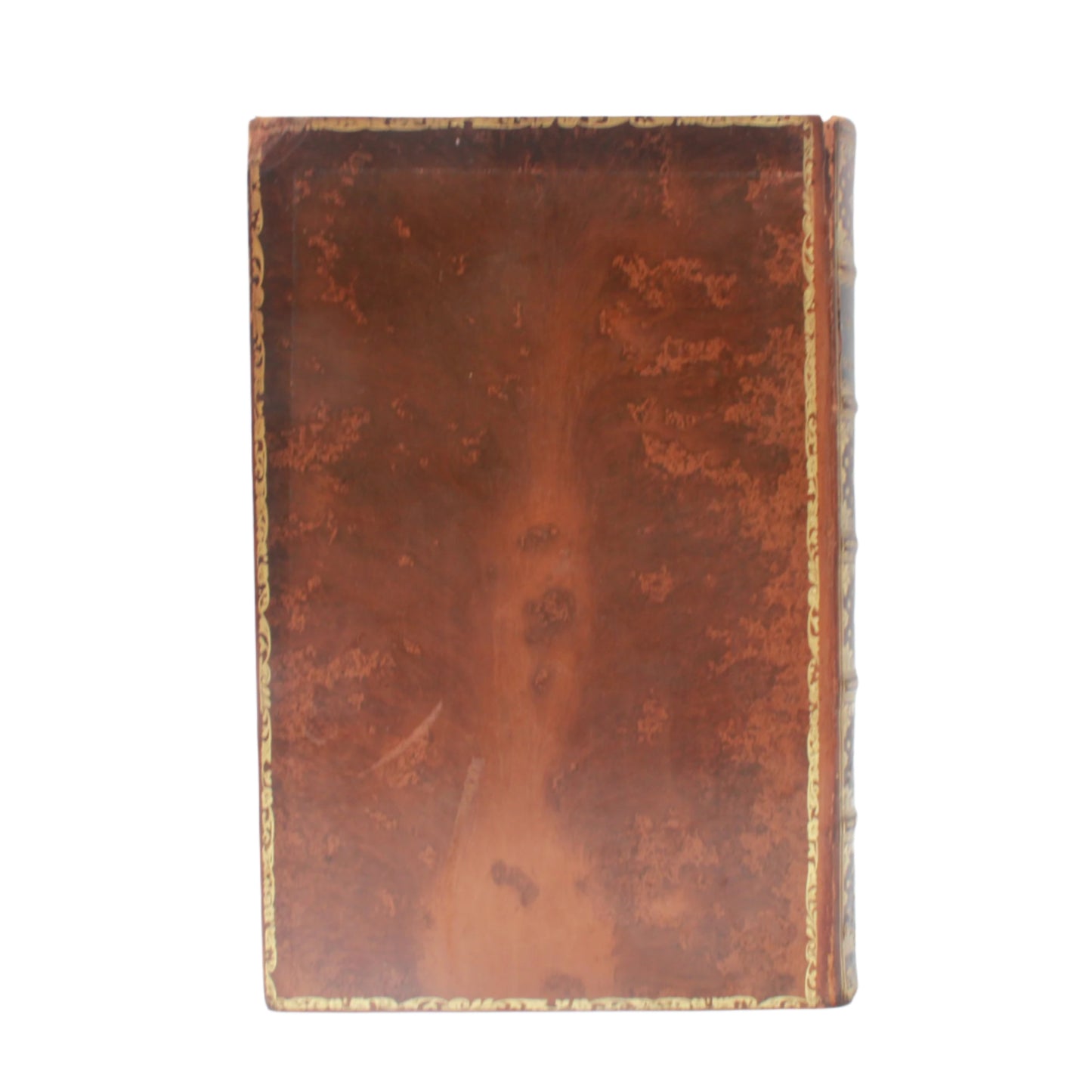 1896 "Prose Masterpieces from Modern Essayists" Brown Full Leather Book