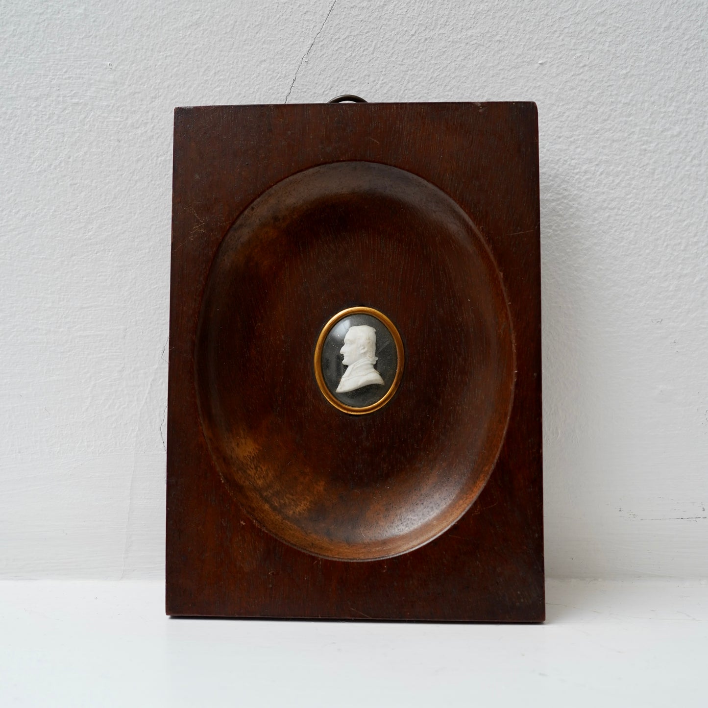 *Reserved for Susan* Portrait Relief of Monseigneur de Forbin-Janson, Bishop of Nancy, c.1820–1850, Mounted on Mahogany Plaque