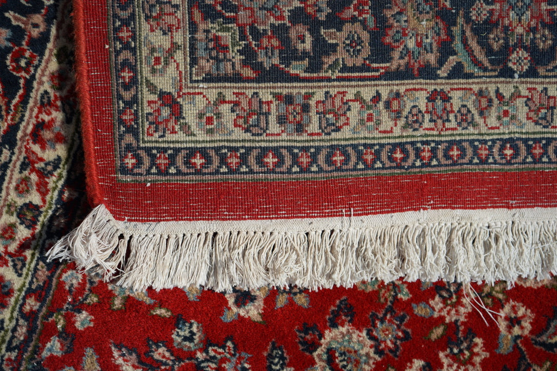 Vintage Persian Kashan-style Area Rug