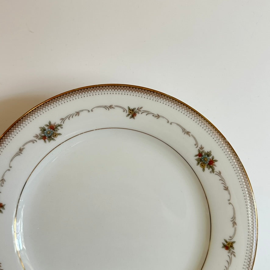 Mid-Century Noritake ‘Joanne’ Bone China Side Plates (Set of 5)