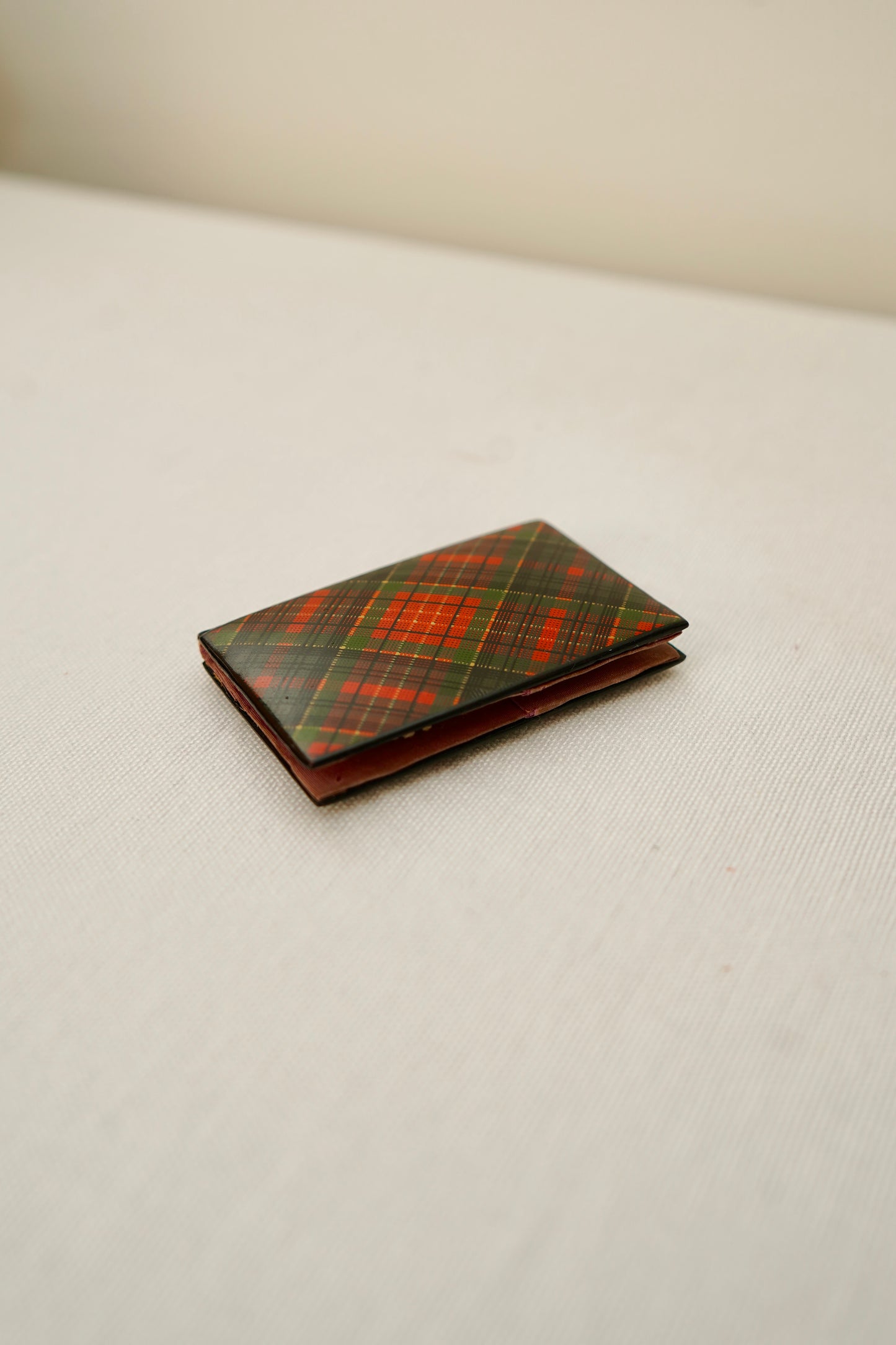 Victorian Scottish Tartanware Needle Case “Caledonia”, c. 1860–1880