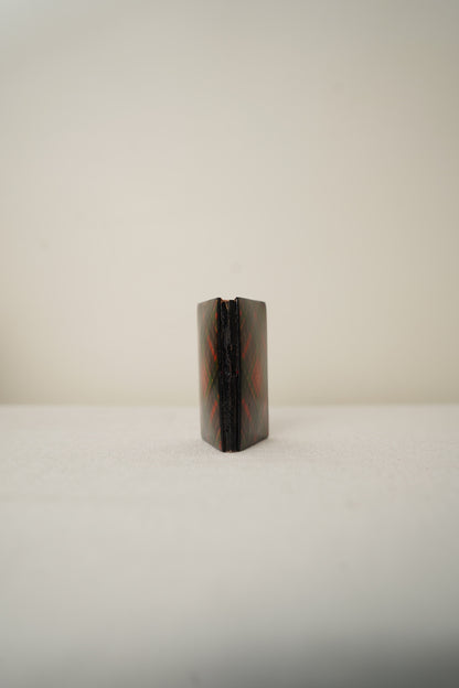 Victorian Scottish Tartanware Needle Case “Caledonia”, c. 1860–1880