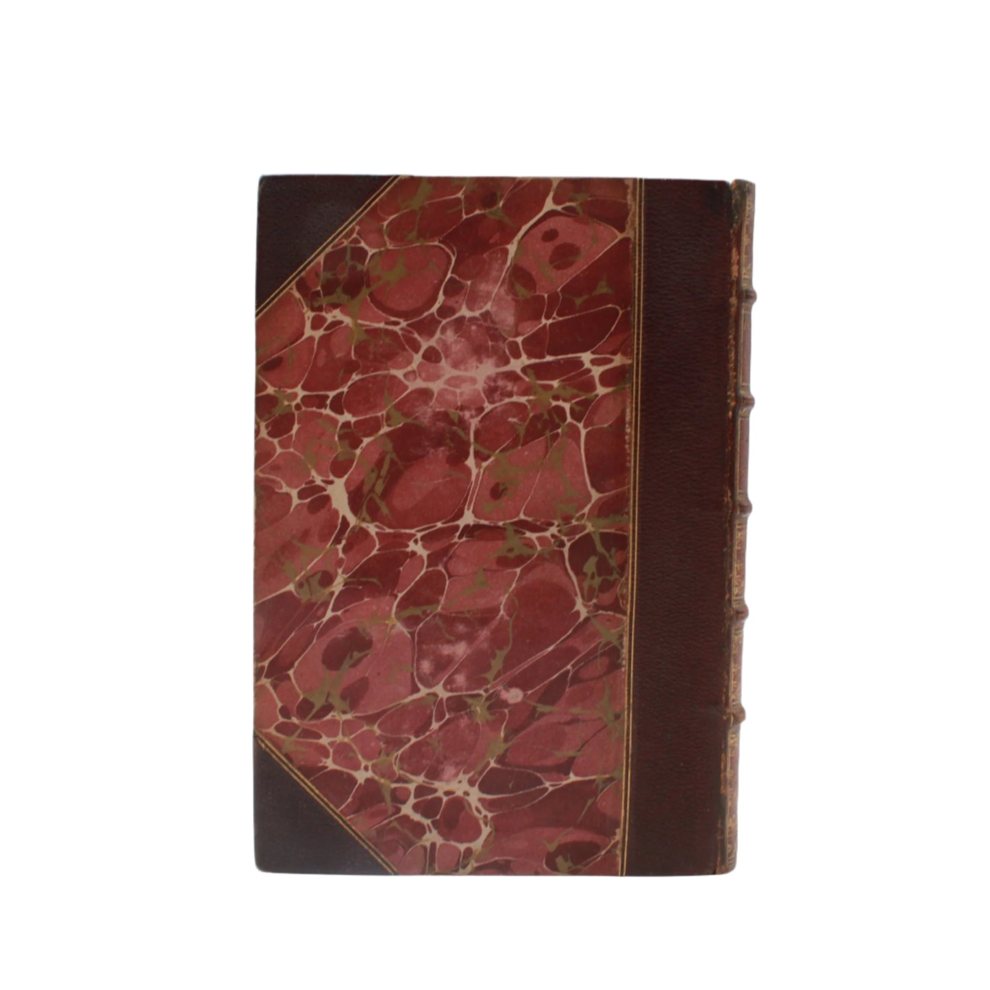 2 Volumes 1871 "A Collection of Choice Songs Scots & English" Purple Half Leather Book