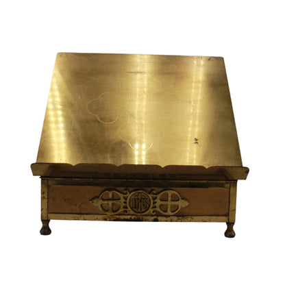 *RESERVED* Antique Brass Adjustable Bible Book Stand