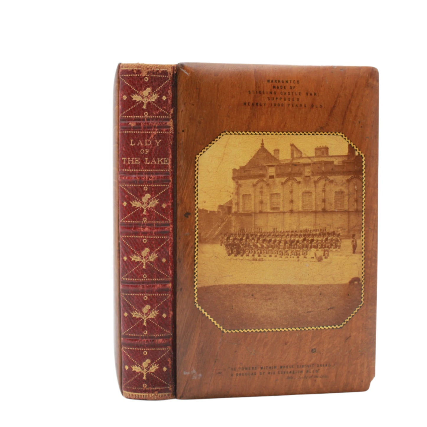 Mauchline Binding 1869 "The Lady of the Lake" by Sir Walter Scott