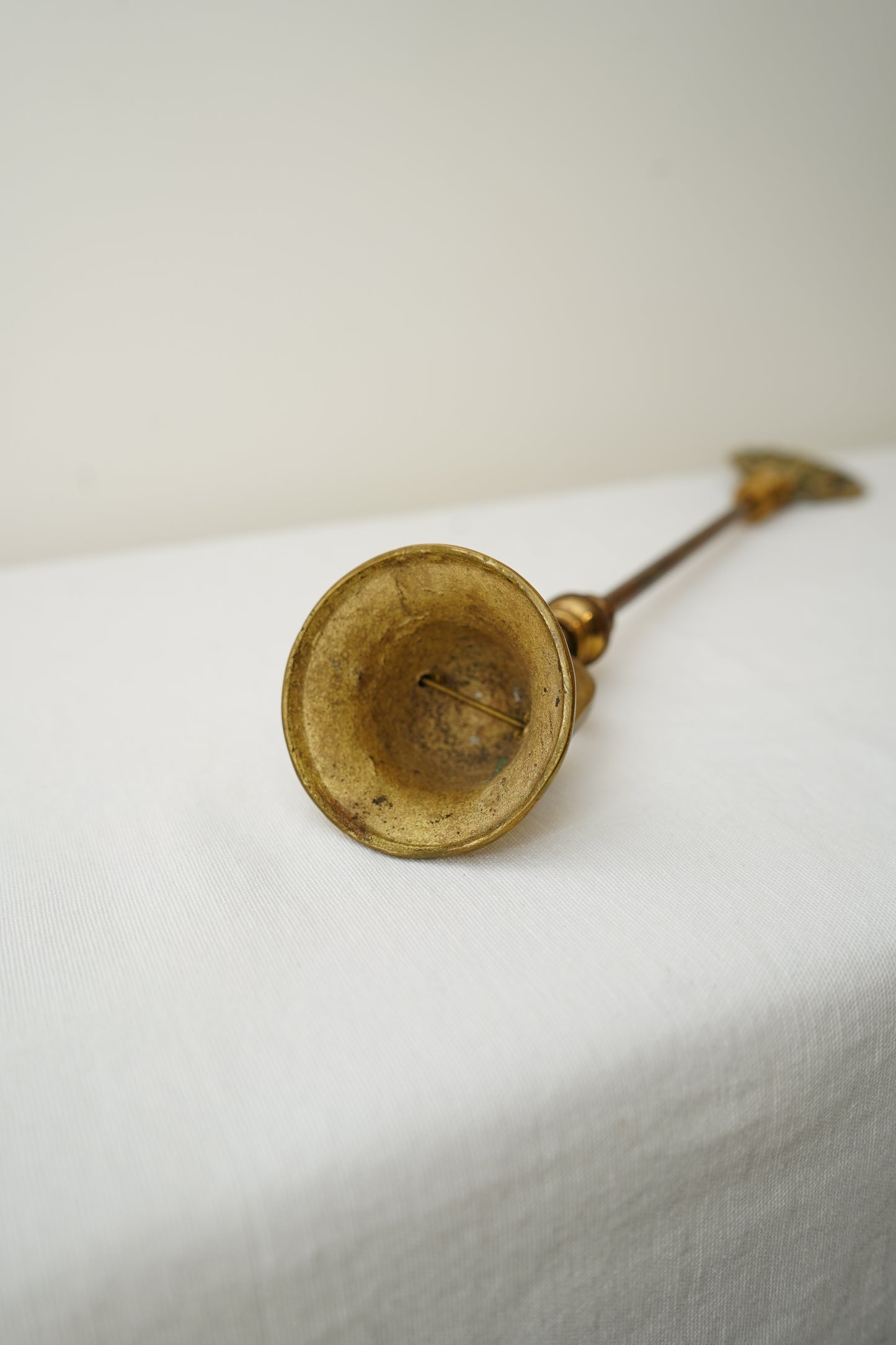 Large Brass Candle Snuffer