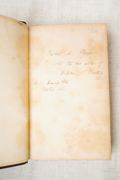 Antique Political Antiquities of Greece Full Leather Book 1836