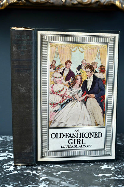 1926 "An Old-Fashioned Girl" Victorian Cloth Book