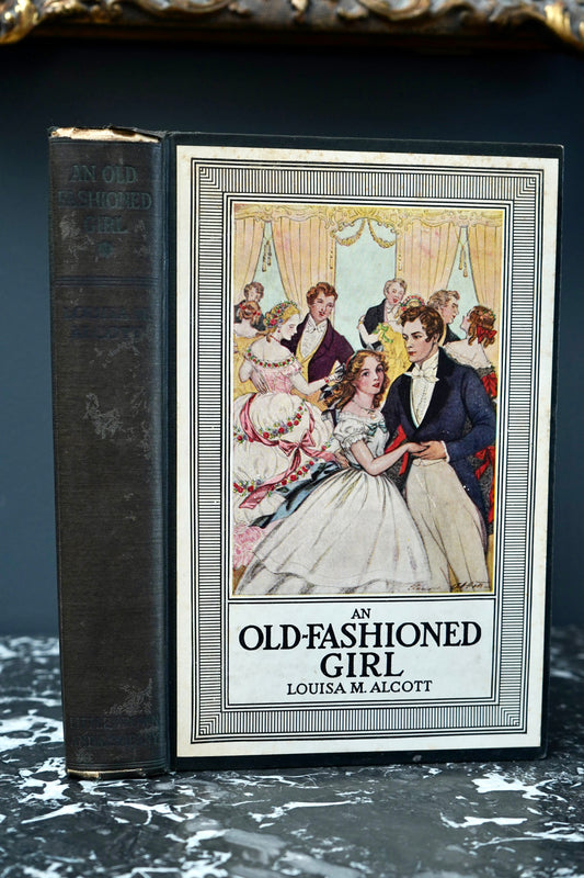 1926 "An Old-Fashioned Girl" Victorian Cloth Book