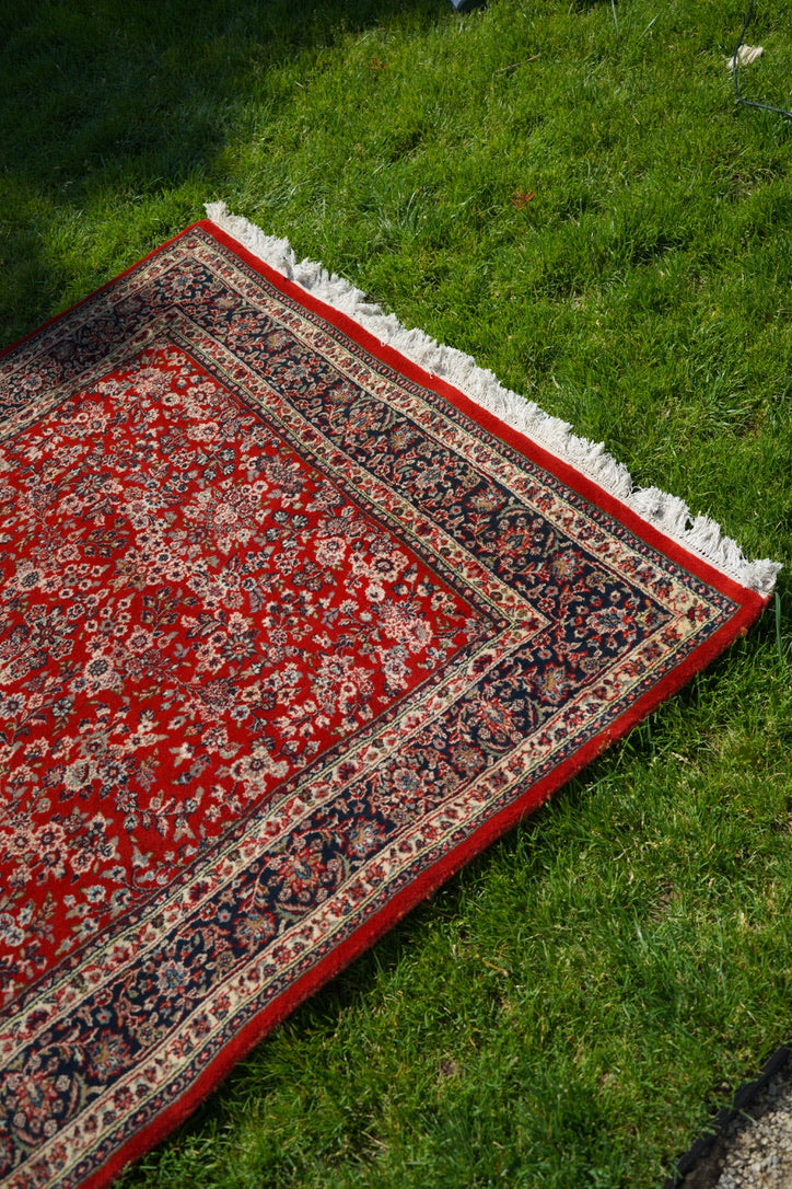 Vintage Persian Kashan-style Area Rug