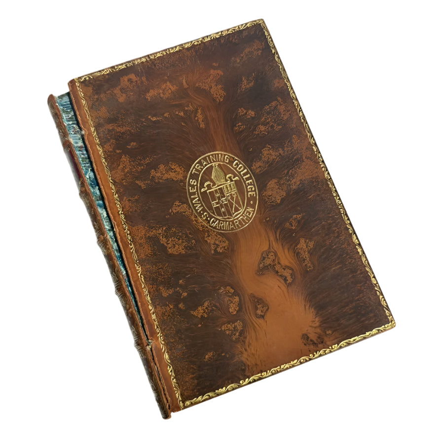 1897 "The Life of Napoleon Buonaparte" Brown Full Prize Binding Leather Book