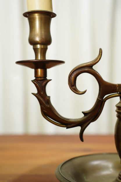 Vintage French Louis XVI Style Bouillotte Lamp
