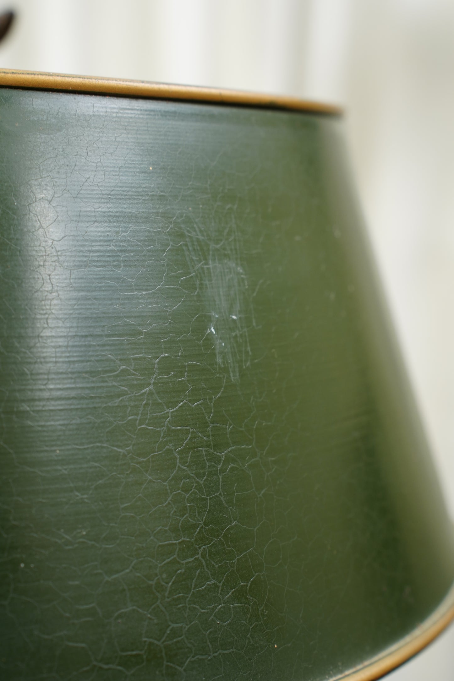 Vintage French Louis XVI Style Bouillotte Lamp