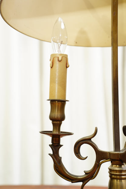Vintage French Louis XVI Style Bouillotte Lamp