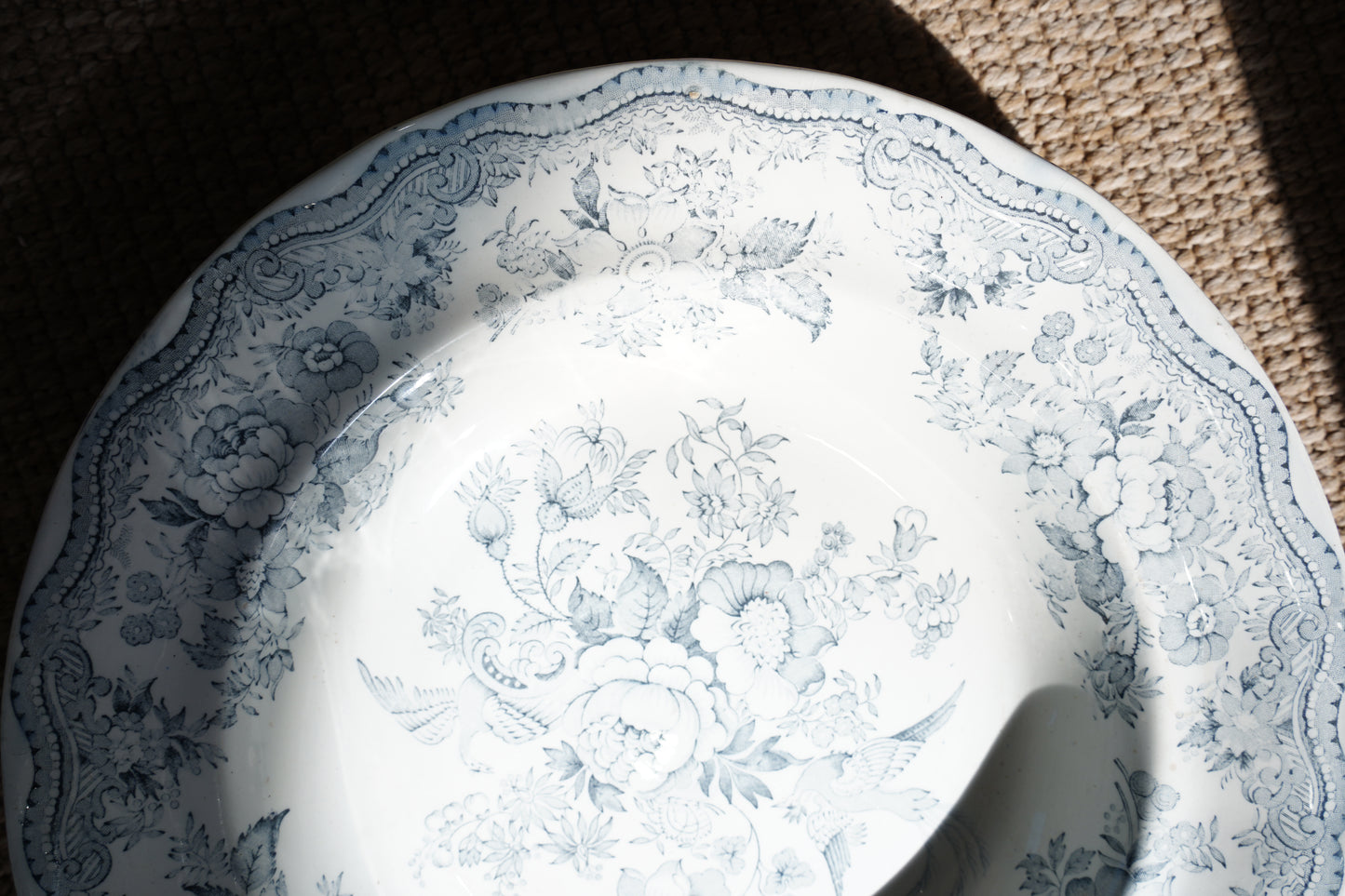 Antique Asiatic Pheasant Soup Plate, Wedgwood & Co.
