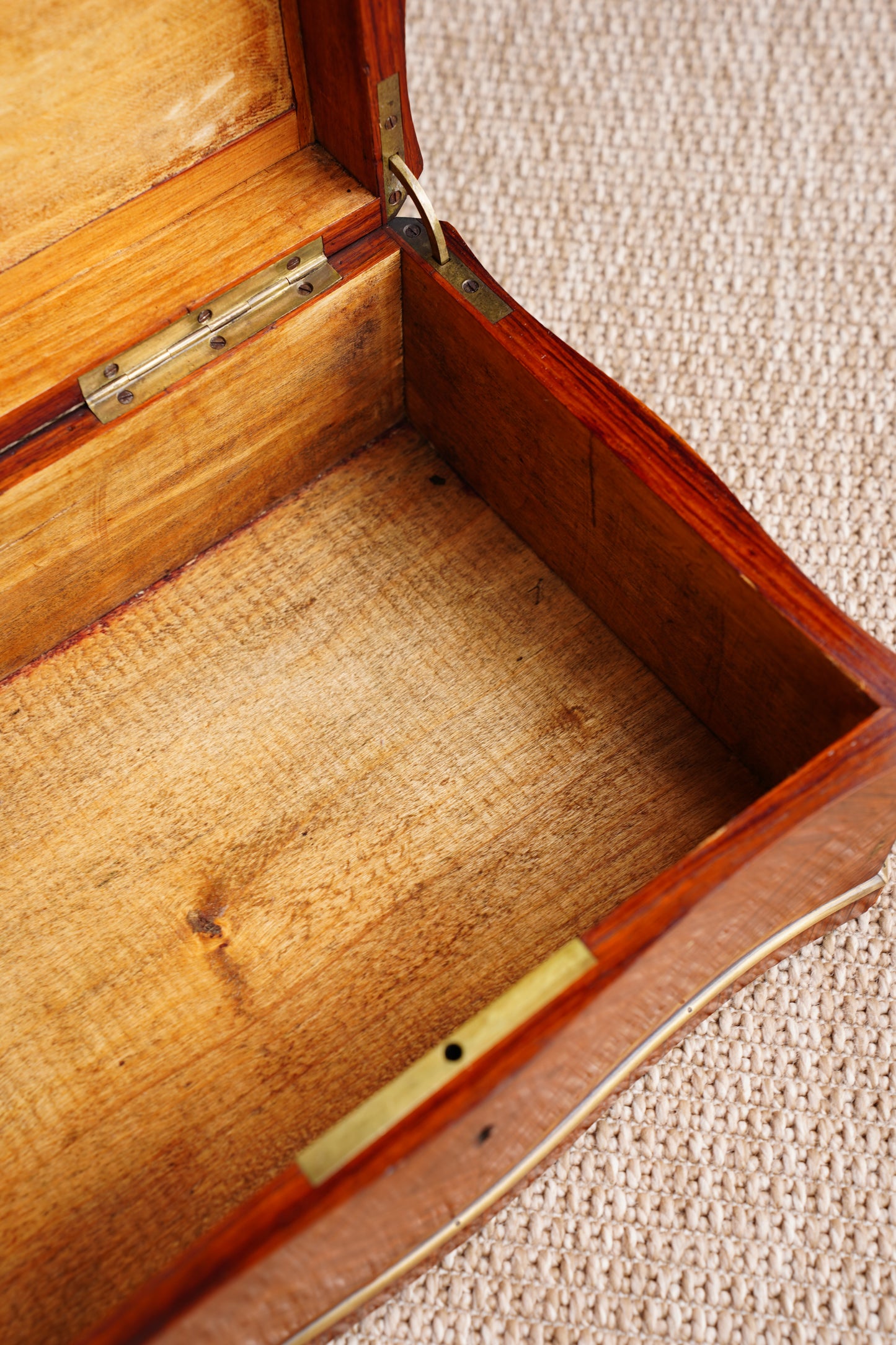 Antique Napoleon III Rosewood Jewelry Box