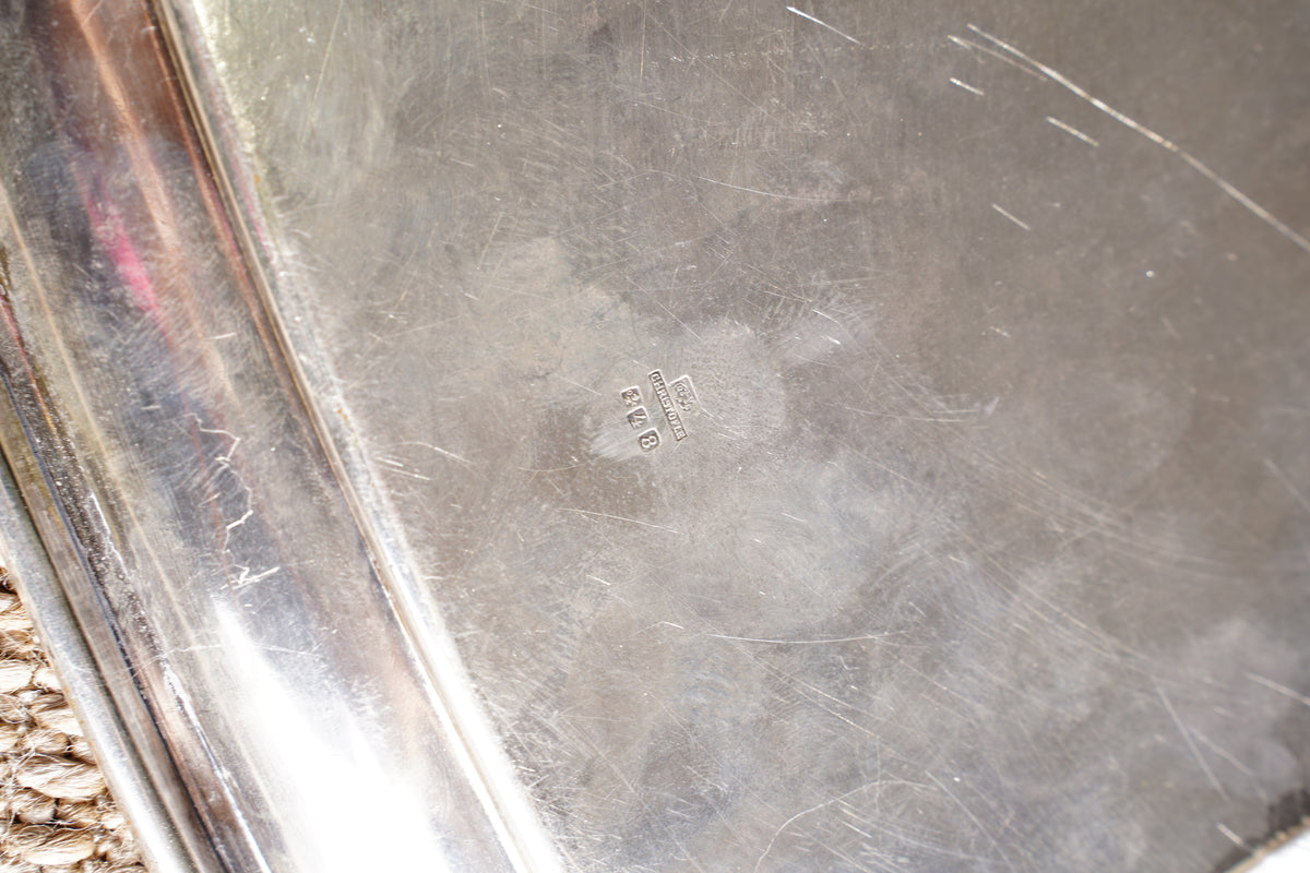 Vintage Christofle Silverplate Tray - Lancaster Paris Hotel