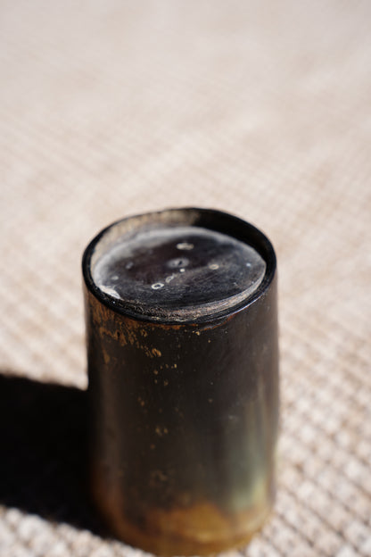 Antique English Horn Tumbler, Ca. 1890
