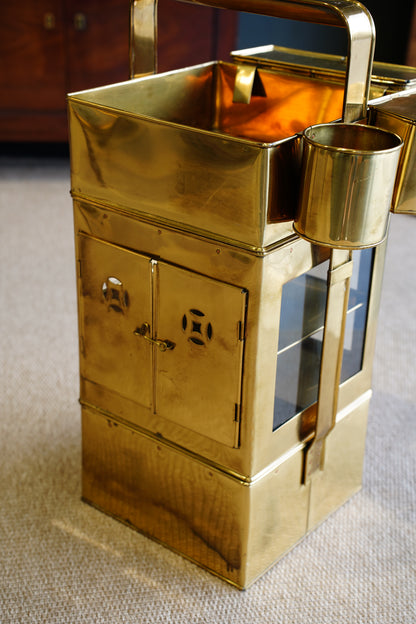 Vintage Brass Display Caddy, S'mores & Party Piece