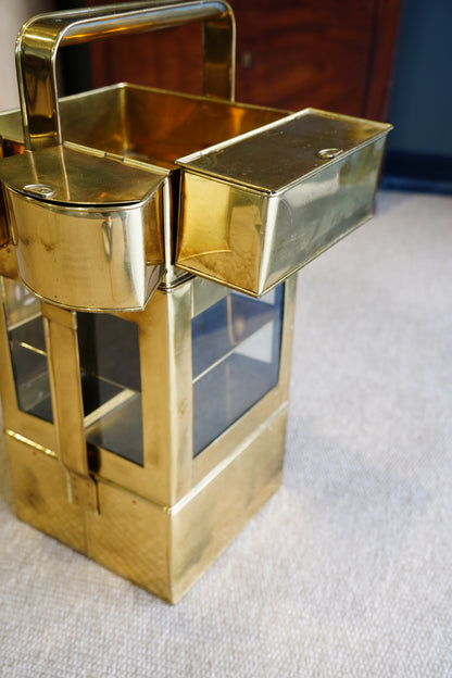 Vintage Brass Display Caddy, S'mores & Party Piece