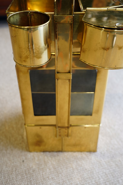Vintage Brass Display Caddy, S'mores & Party Piece