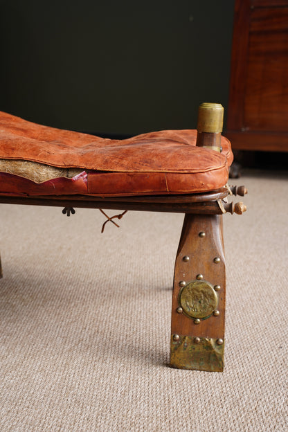 Vintage Camel Saddle Stool *AS-IS*