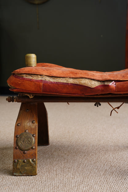 Vintage Camel Saddle Stool *AS-IS*