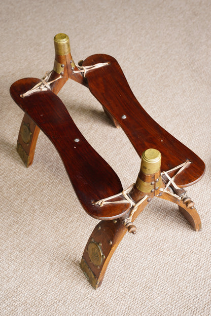 Vintage Camel Saddle Stool *AS-IS*