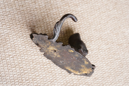Vintage Victorian Style Cast Iron Dog Wall Hook