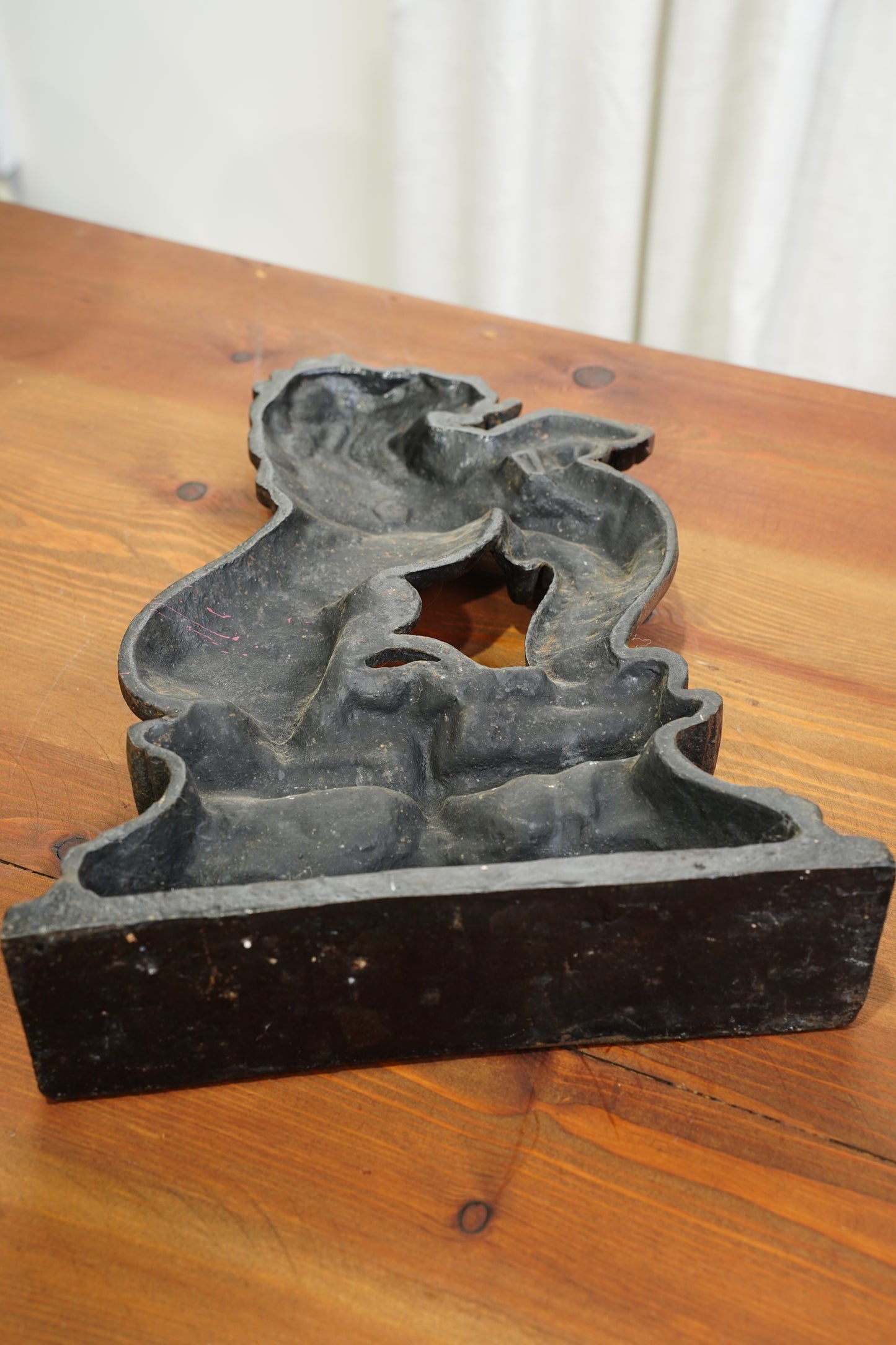 Antique Cast Iron Lion Doorstop, English, Circa 1880