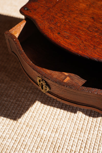Antique Continental Oak Miniature Commode