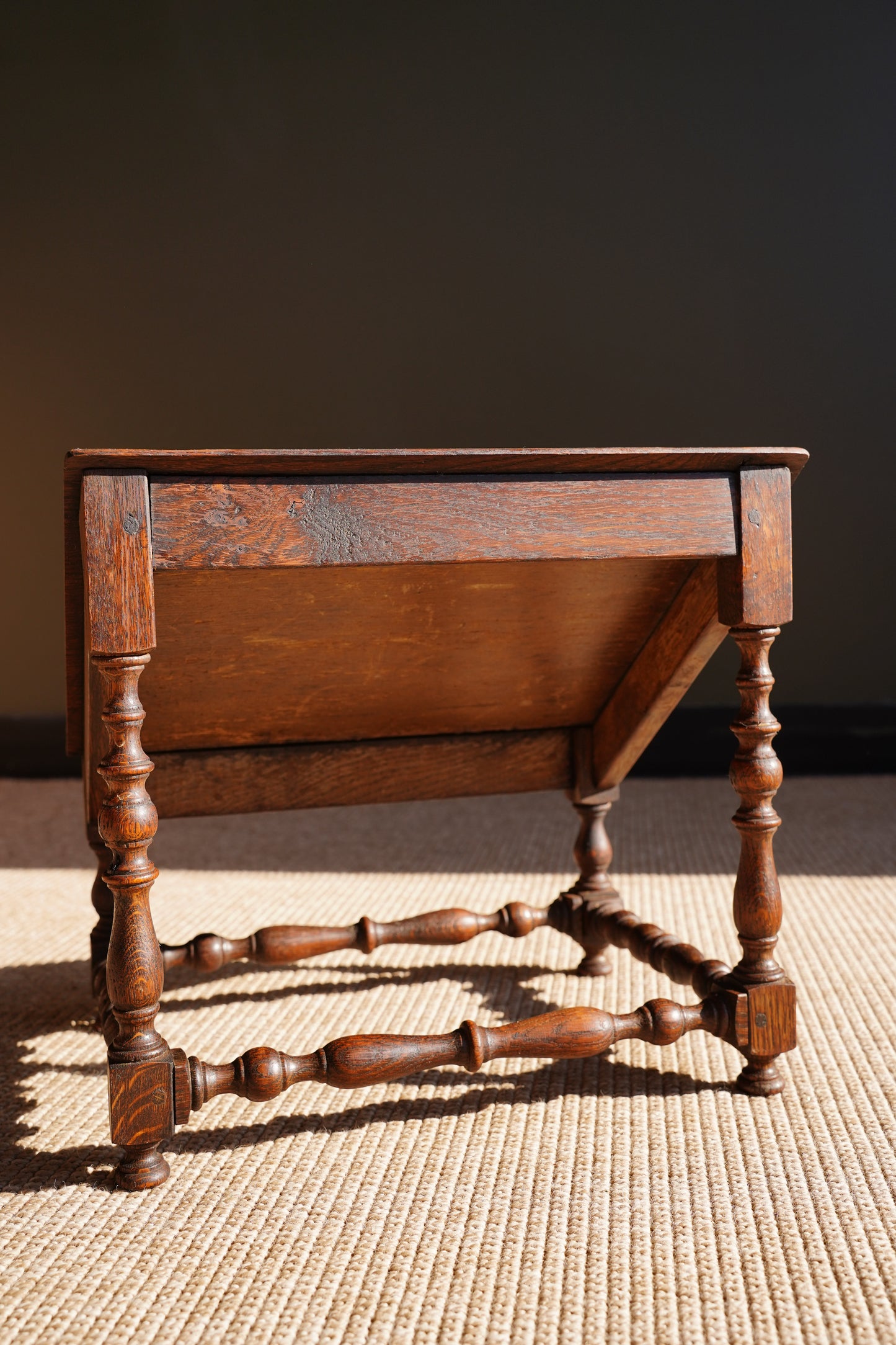 English Oak Book Stand, Reading Slope, Circa 1930