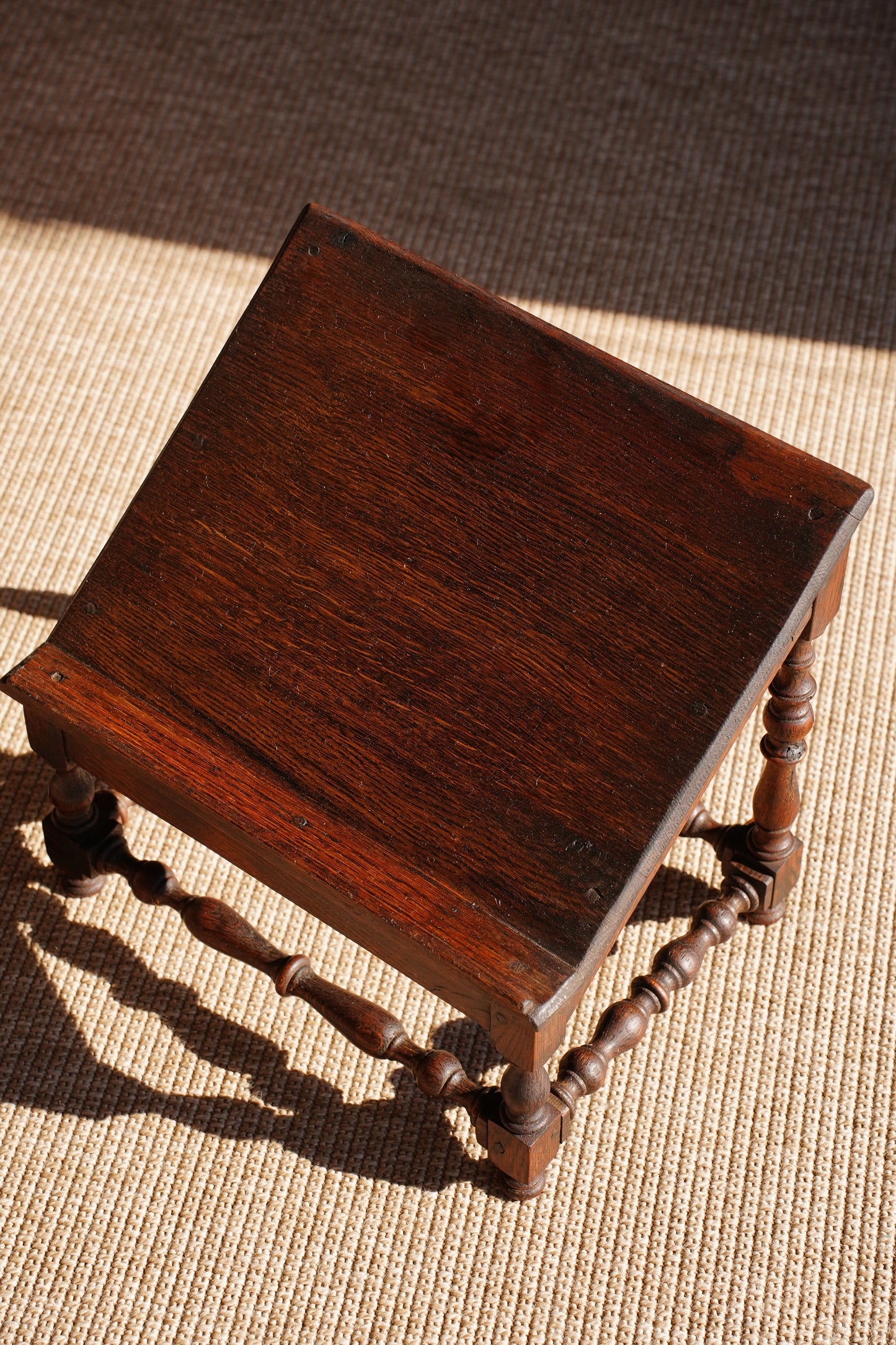 English Oak Book Stand, Reading Slope, Circa 1930
