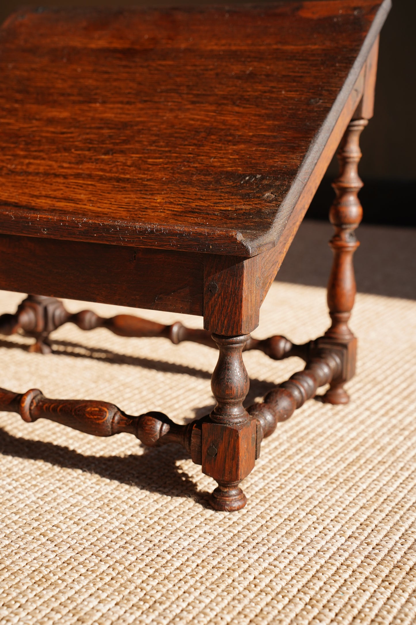 English Oak Book Stand, Reading Slope, Circa 1930