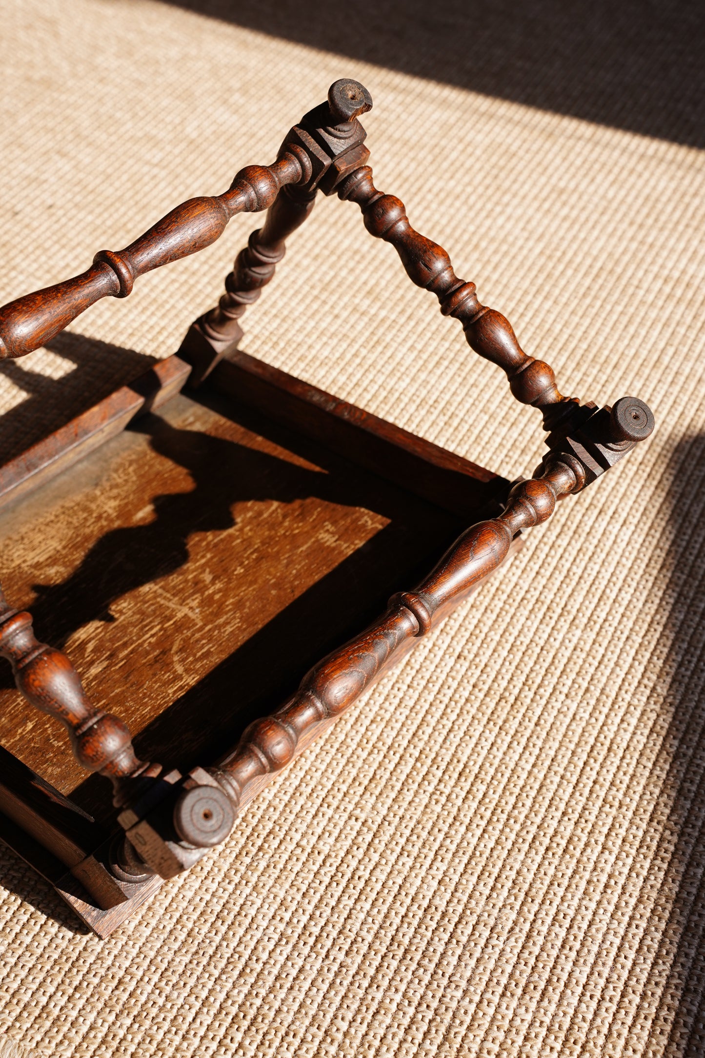 English Oak Book Stand, Reading Slope, Circa 1930