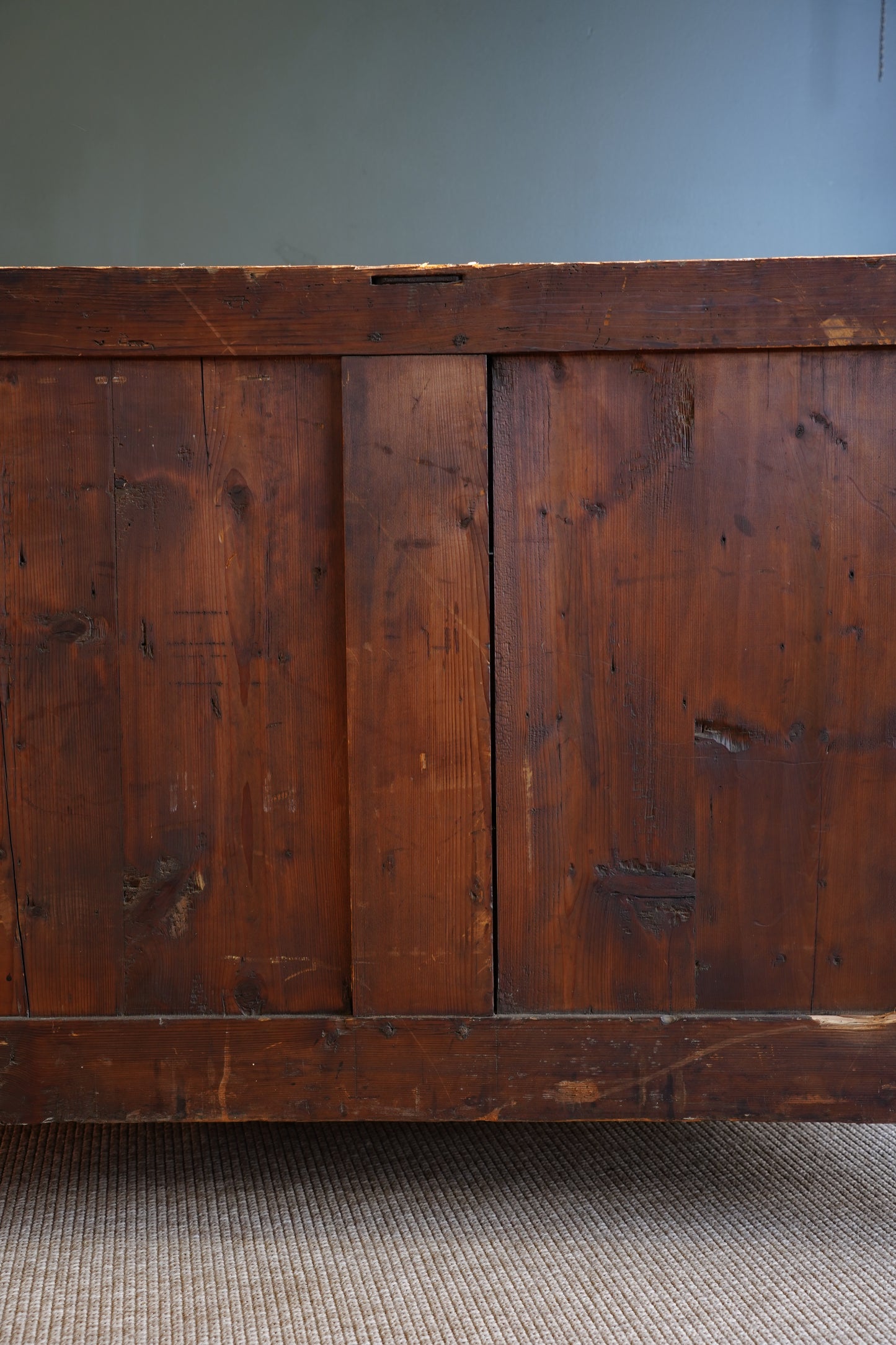 Antique French Mahogany Marble Top Commode