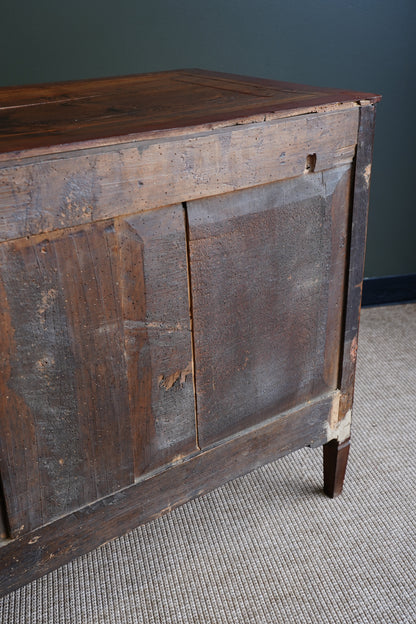 Antique French Louis XVI Marquetry Commode