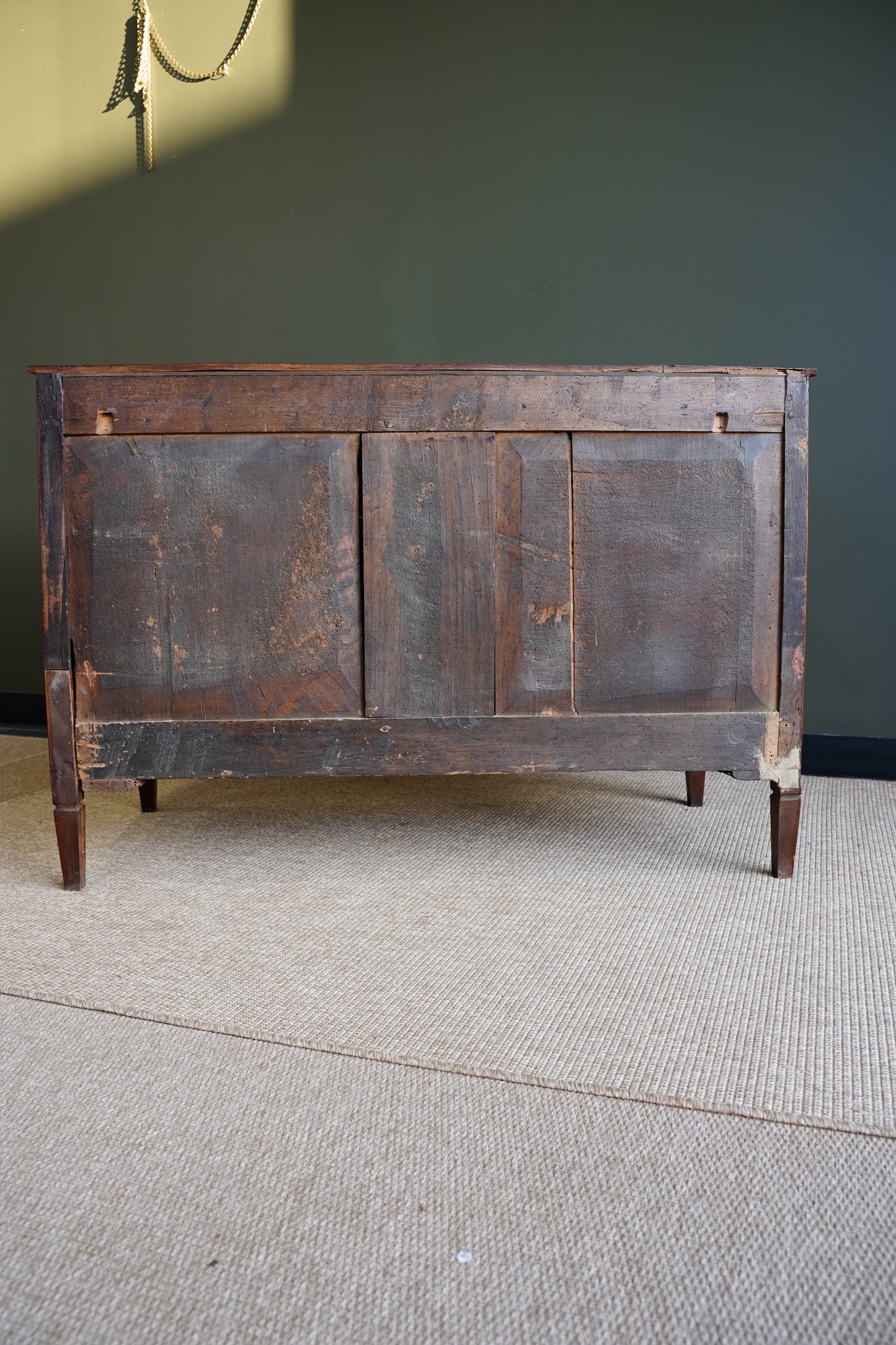 Antique French Louis XVI Marquetry Commode