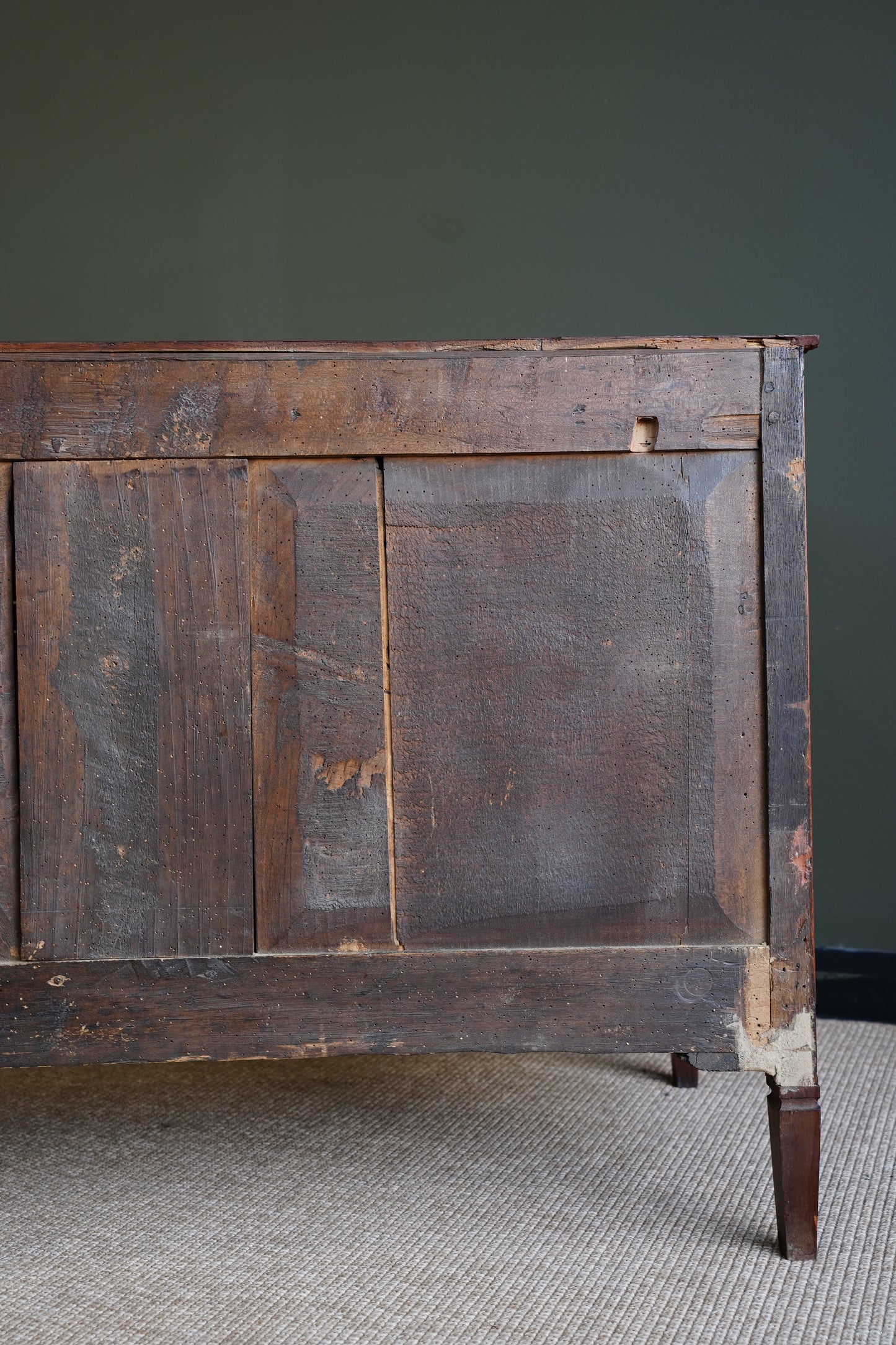 Antique French Louis XVI Marquetry Commode