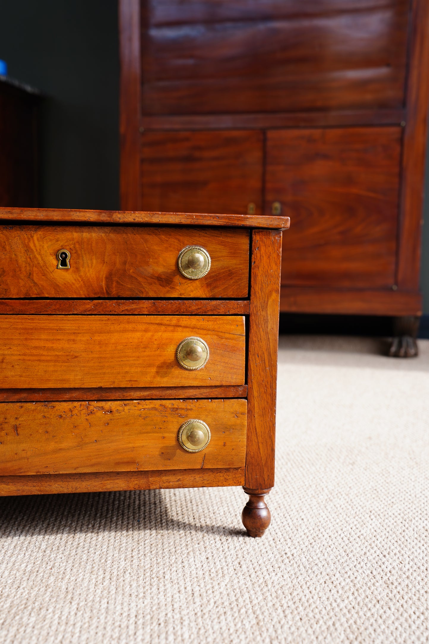 Antique Louis Philippe Miniature Chest of Drawers