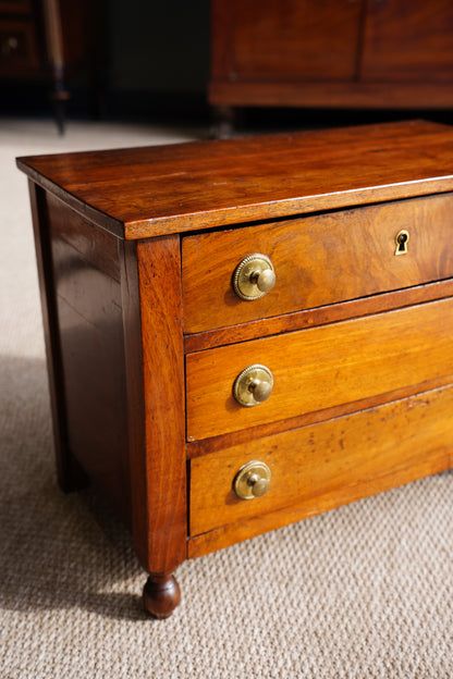 Antique Louis Philippe Miniature Chest of Drawers