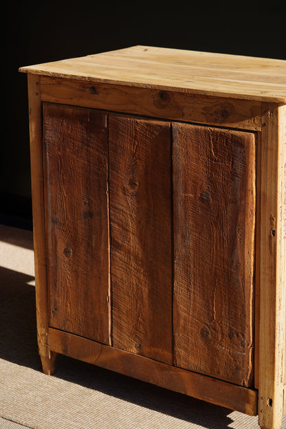 Antique French Louis XVI Sandblasted Walnut Commode, Circa 1790